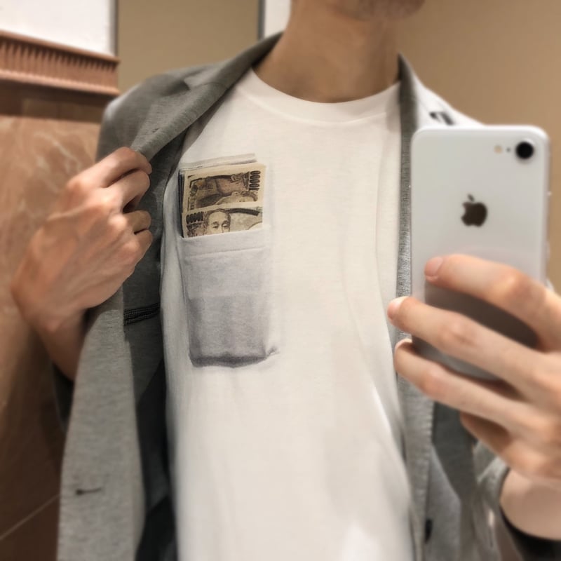 妄想マッピングTシャツ/ Fake Money | ekōD Works