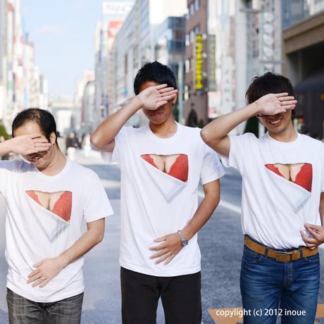 妄想マッピングＴシャツ / Red Bra