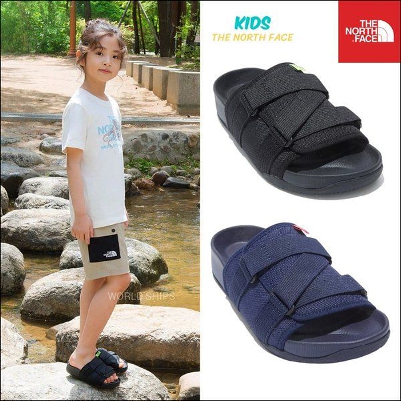 ノースフェイス キッズ サンダル THE NORTH FACE KID WOVEN SLIDE...