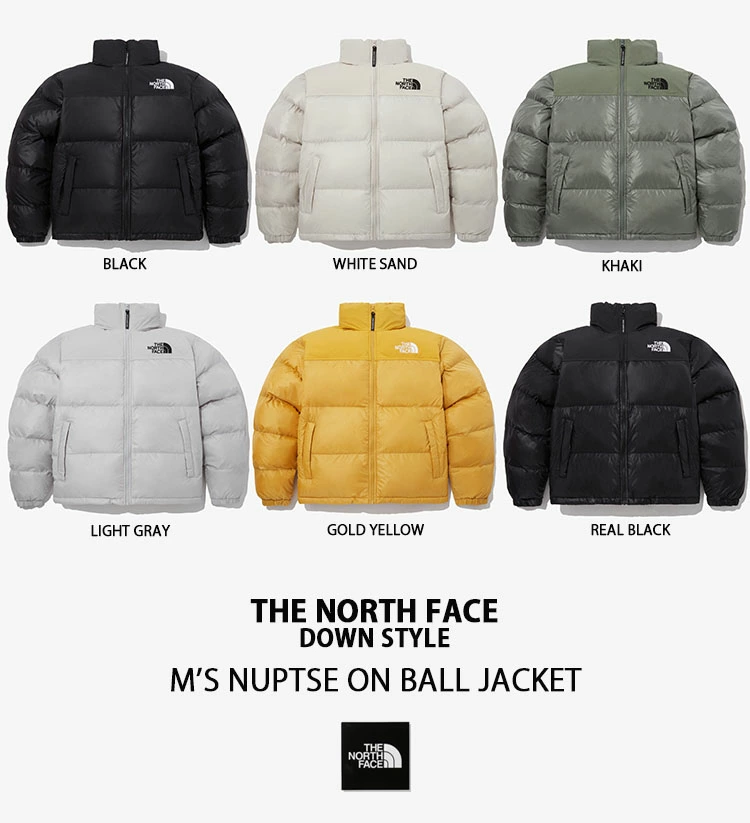 ノースフェイス ダウン ヌプシ オンボール ジャケット THE NORTH FACE M'S NUPTSE ON BALL JACKET tnf-500