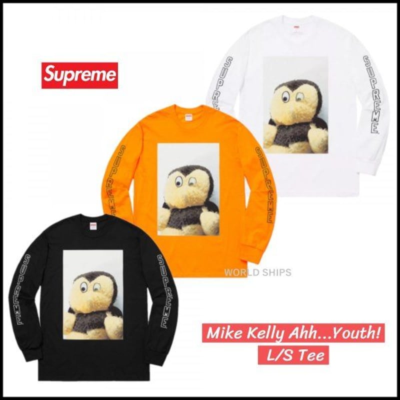 シュプリーム ロンT 長袖 マイクケリー Supreme ロンT Mike Kelley Ah...