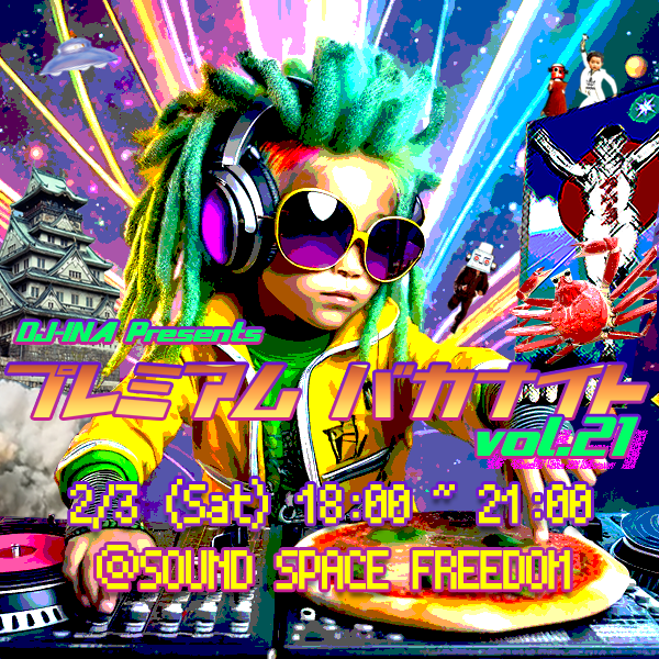 DJ-INA Presents プレミアムバカナイト vol.21 | PiNX RECOR