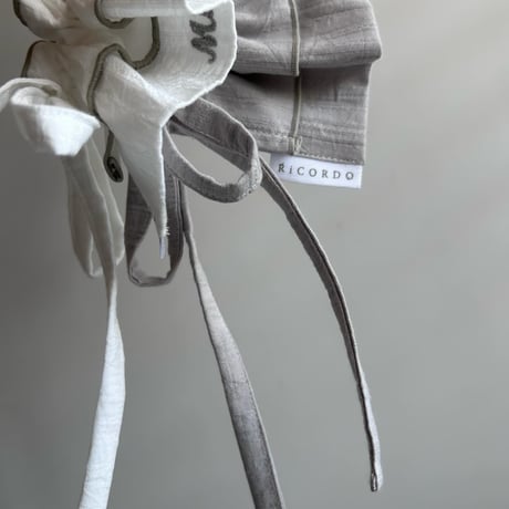 mellow bib ribbon -plain-