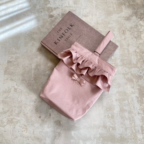 シューズケース　school goods "Frill"