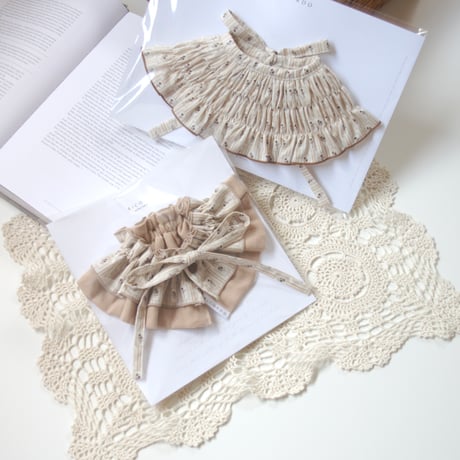 mellow bib ribbon " Herbique "