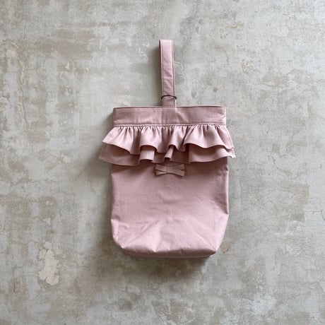 シューズケース　school goods "Frill"