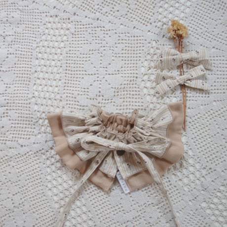 mellow bib ribbon " Herbique "