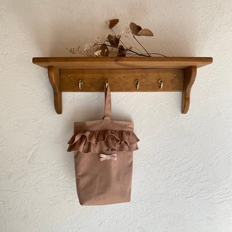 シューズケース　school goods "Frill"