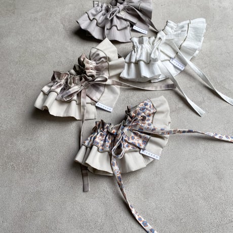mellow bib ribbon -plain-