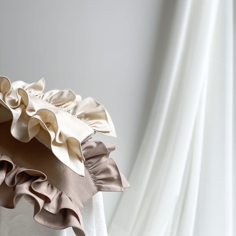 maoさま Frill ruck suck *ecru* | RiCORDO 