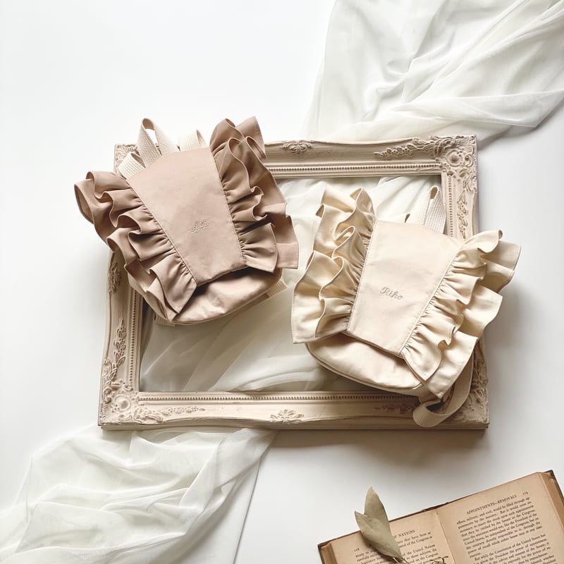 maoさま Frill ruck suck *ecru* | RiCORDO 