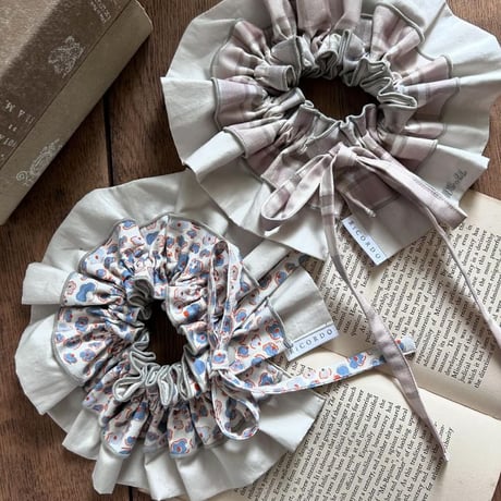 mellow bib ribbon -pattern-