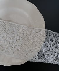幅広のレース48cm 白系　RY-290