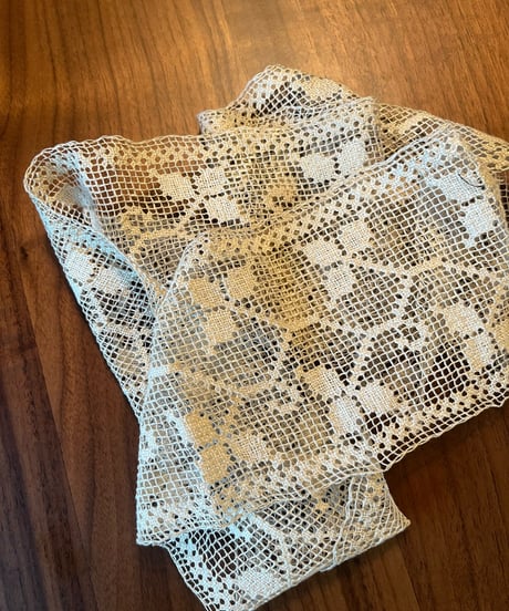 ヴィンテージ　アンティークレース　パッチワーク　アイボリー　ドレス　ワンピース ヴィンテージ アンティークレース パッチワーク アイボリー ドレス