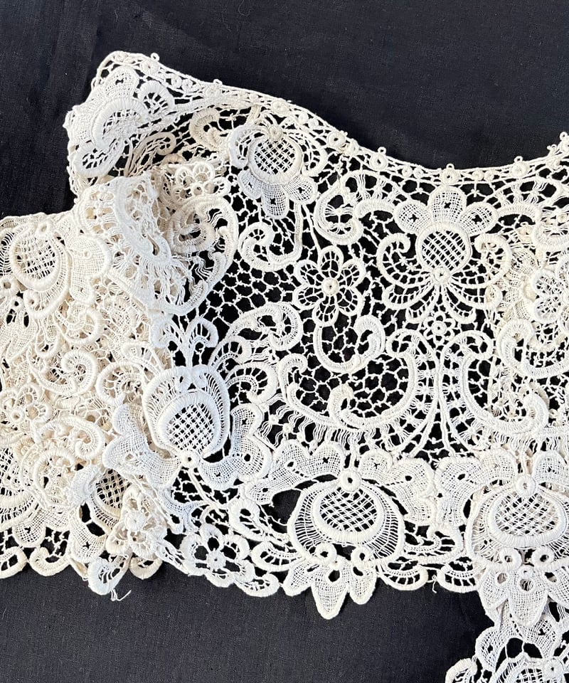 ヴィンテージレースボレロ アンティークギュピールレースボレロ | puce puce puce.