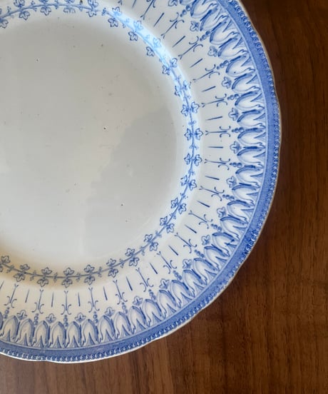 フランスアンティーク　Creil et Montereau 　クレイユモントロー　Flora Rocaille　B