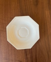 クレイユモントロ　オクトゴナル　ミニプレートA フランスアンティーク