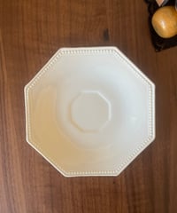 クレイユモントロ　オクトゴナル　ミニプレートB フランスアンティーク