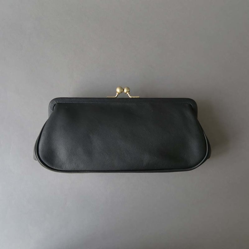 【中古】ドロヘドロ　KAIMAN / Long wallet [black] plain gama long wallet (black) | yammart