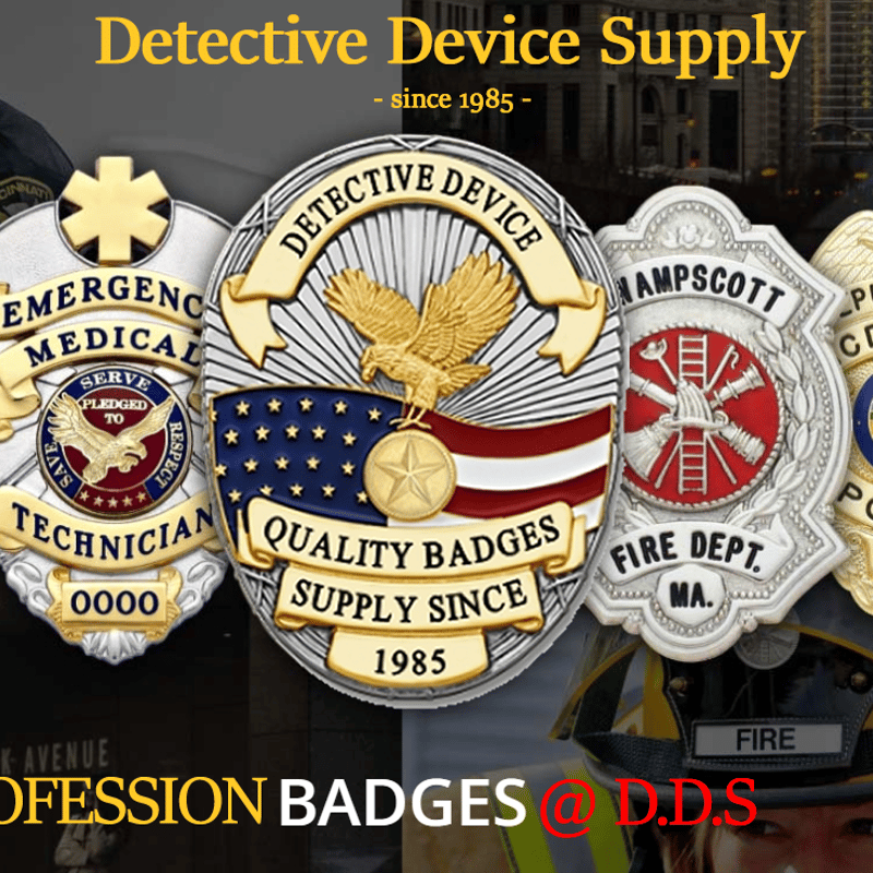 カスタムバッジカタログ | Detective Device Supply