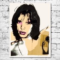アンディ・ウォーホル ミック・ジャガー【キャンバスアート・フレーム