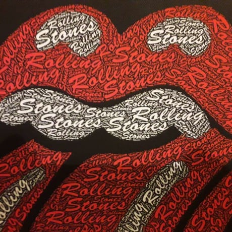 ローリング・ストーンズ「ベロ・マーク」「Lips and Tongue」キャンバスアートプリント【高画質】