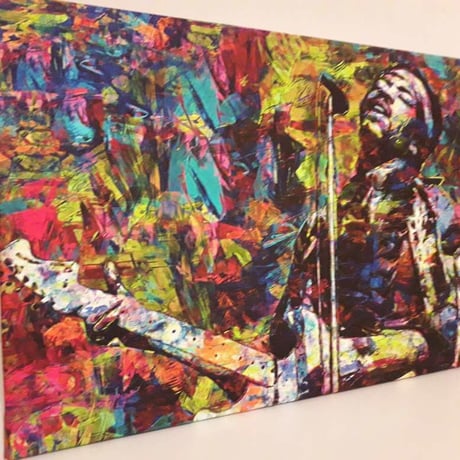 ジミー・ヘンドリックス【高画質キャンバスアートプリント】イギリス直輸入品！