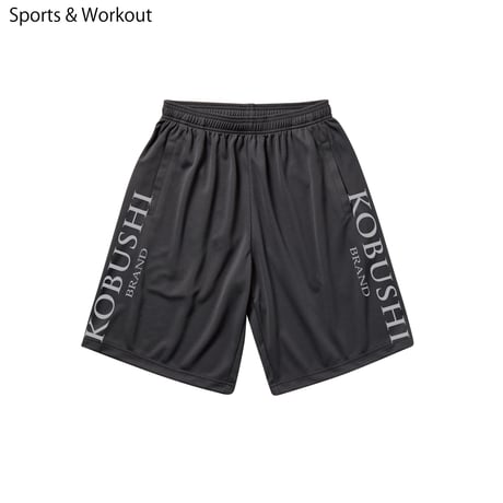 【新作 速乾素材】KOBUSHI LOGO DRY SHORTS  拳印 ドライショーツ  短パン  速乾素材  SETUP セットアップ  KOBUSHI BRAND /拳ブランド
