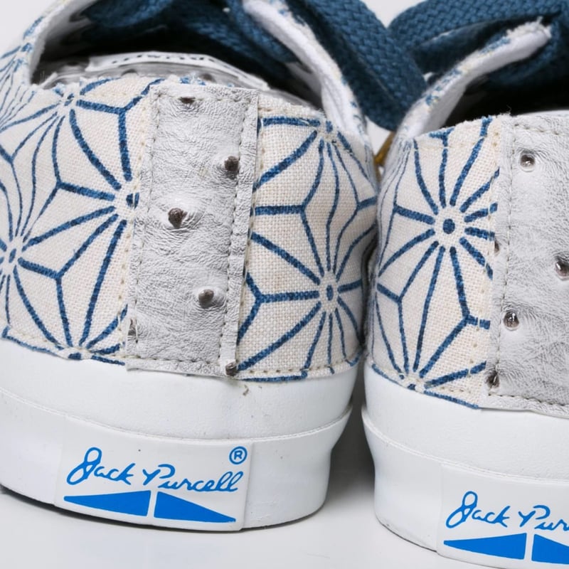 別注】 CONVERSE JACK PURCELL（WHITE/NAVY） REMAKE 麻