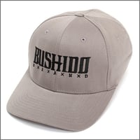 BUSHIDO BRAND FITED CAP TYPE2 GRAY