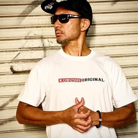 HINOMOTO BOX LOGO ORIGINAL T-SHIRT  日之本型拳独自印  KOBUSHI BRAND /拳ブランド