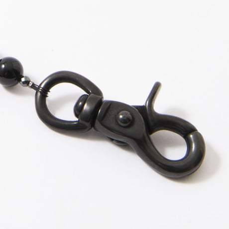 ONYX WALLET CHAIN／オニキス ウォレットチェーン／天然石オニキス鎖[黒]　NATURAL STONE ACCESSORIES／天然石アクセサリー　KOBUSHI BRAND