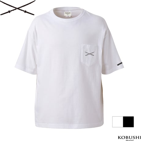 KOBUSHI LOGO×KATANA POCKET T-SHIRT 拳印×日本刀 ポケットTシャツ SOLDIER FIGHTER MARTIAL ARTS KOBUSHI BRAND