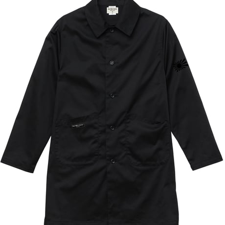 【新作】Duster Coat / ダスターコート（BLACK×BLACK,DARK NAVY×BLACK）日本刀　君が代　旭日旗　KOBUSHI BRAND /拳ブランド