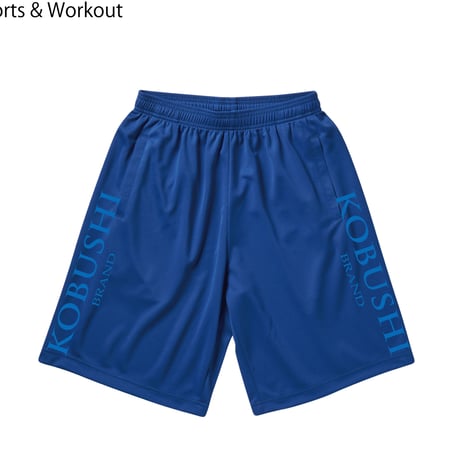 【新作 速乾素材】KOBUSHI LOGO DRY SHORTS  拳印 ドライショーツ  短パン  速乾素材  SETUP セットアップ  KOBUSHI BRAND /拳ブランド
