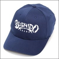 BUSHIDO BRAND FITED CAP TYPE1 NAVY