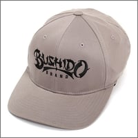 BUSHIDO BRAND FITED CAP TYPE1 GRAY