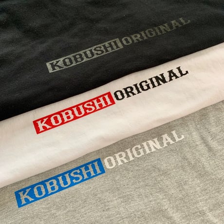 【新作KIDS】HINOMOTO BOX LOGO ORIGINAL T-SHIRT  日之本型拳独自印  子供服 KOBUSHI BRAND /拳ブランド