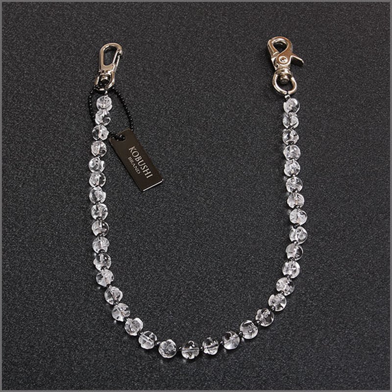 CRYSTAL SKULL WALLET CHAIN/クリスタルスカル ウォレット CRYSTAL SKULL WALLET CHAIN/クリスタルスカル ウォレット