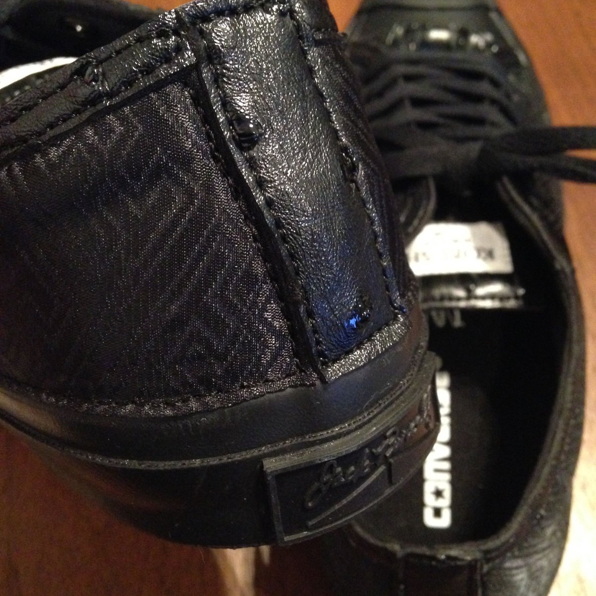 別注】 CONVERSE JACK PURCELL（BLACK/BLACK） REMAKE