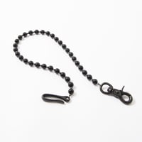 ONYX WALLET CHAIN／オニキス ウォレットチェーン／天然石オニキス鎖[黒]　NATURAL STONE ACCESSORIES／天然石アクセサリー　KOBUSHI BRAND