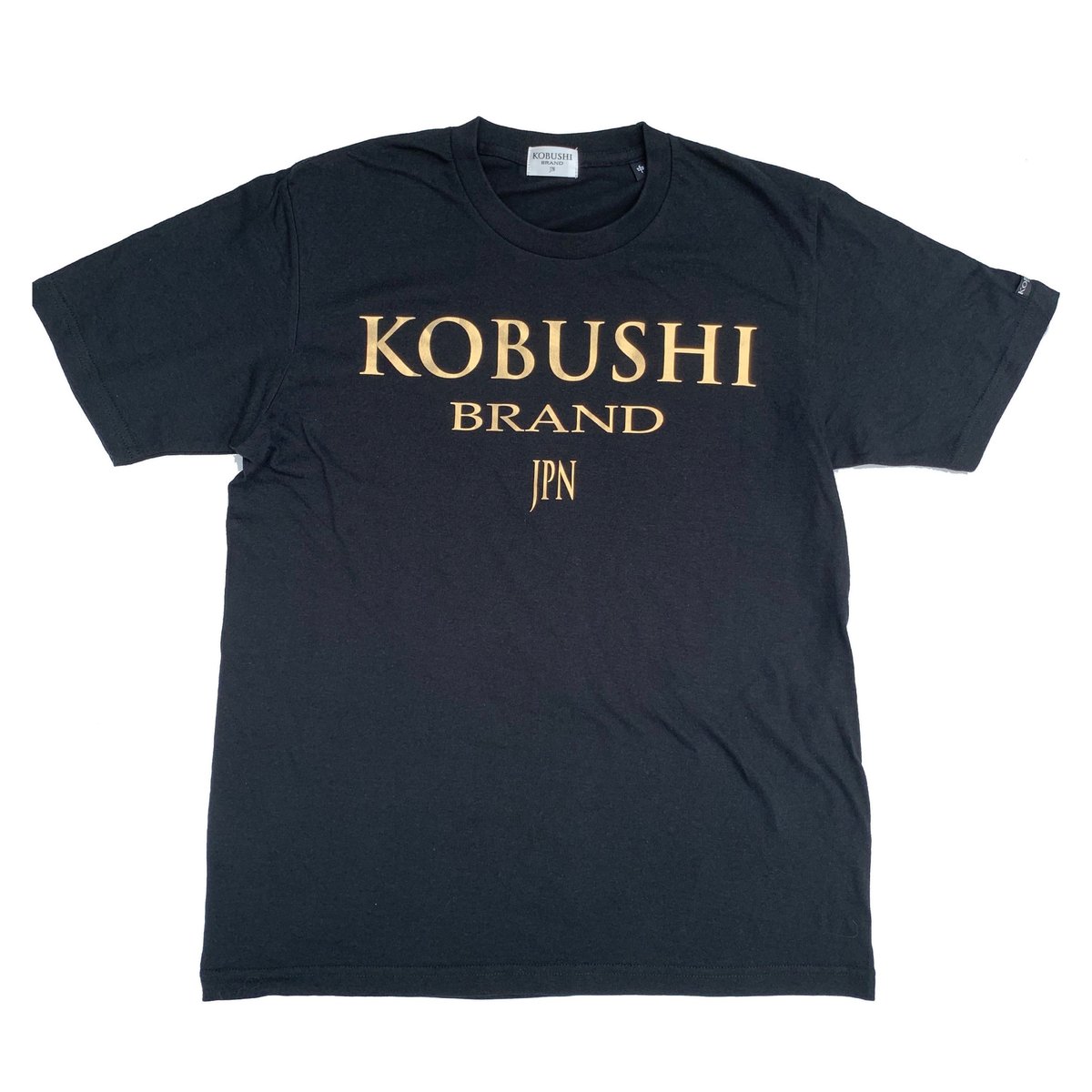 定番】JPN LOGO T-SHIRT(BLACK/GOLD) 日本拳印Tシャツ 黒×金 ジ...
