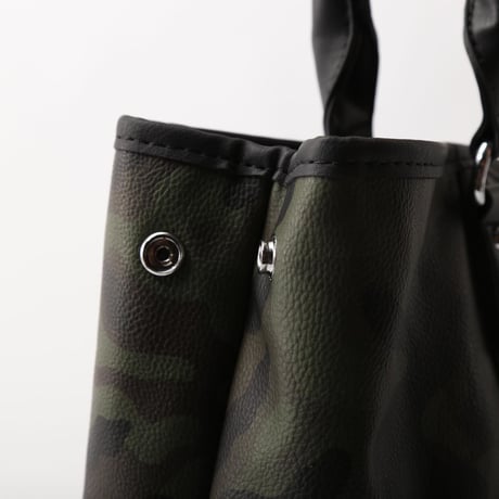 WOODLAND CAMO TOTE BAG ウッドランドカモ 迷彩柄 トートバッグ　KOBUSHI BRNAD／拳BRAND／拳ブランド／拳b／コブシブランド