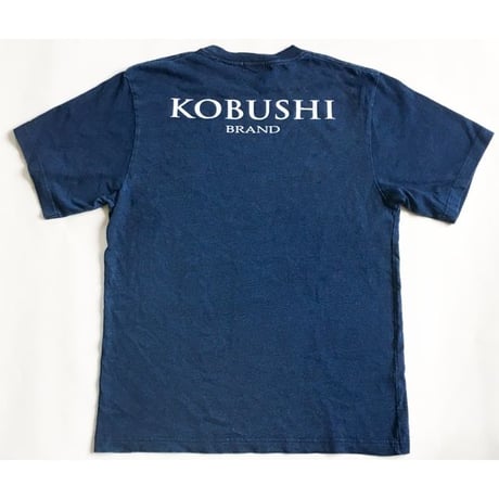 DEMON HORSE MUSHA INDIGO TEE／ 鬼馬武者 デニムTシャツ／KOBUSHI BRAND／コブシブランド