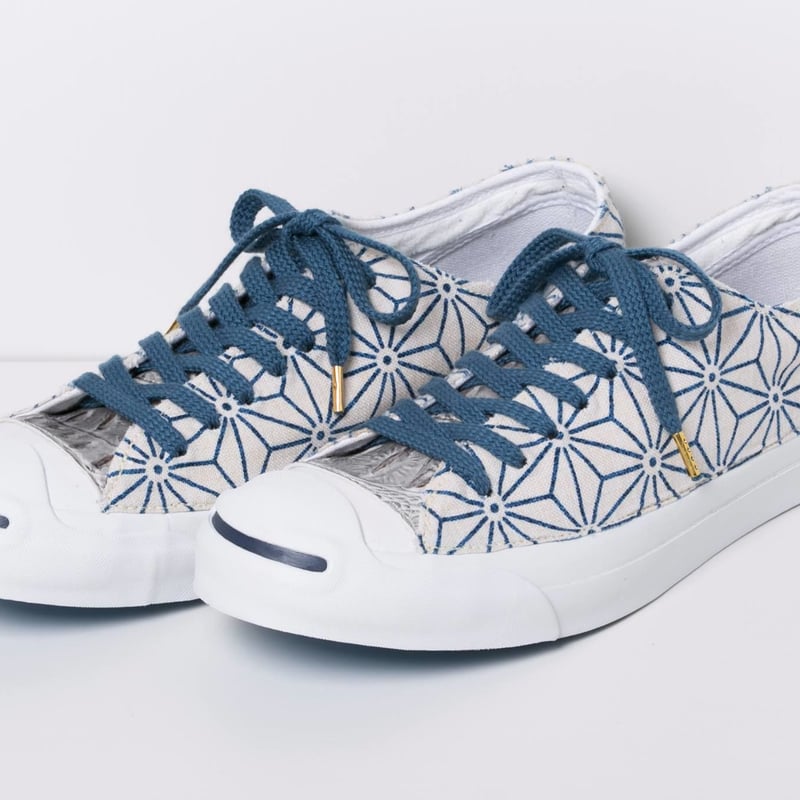 別注】 CONVERSE JACK PURCELL（WHITE/NAVY） REMAKE 麻