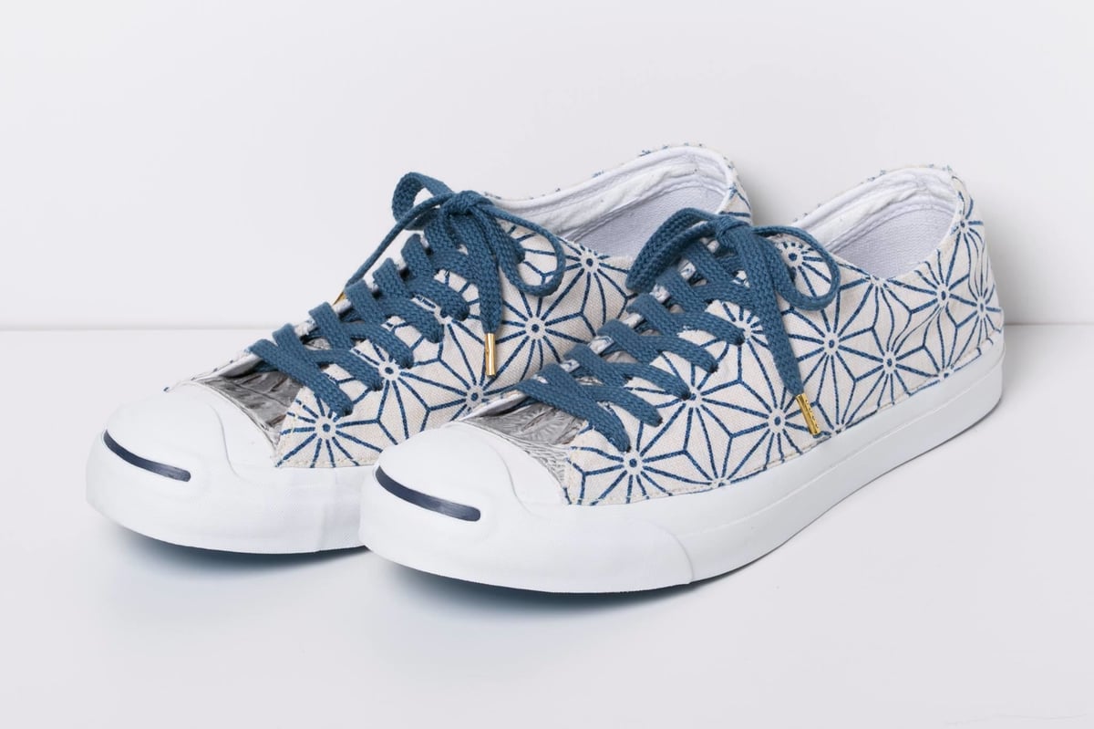 別注】 CONVERSE JACK PURCELL（WHITE/NAVY） REMAKE 麻