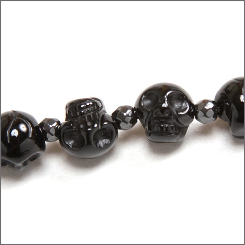 ONYX SKULL WALLET CHAIN／オニキススカル ウォレットチェーン