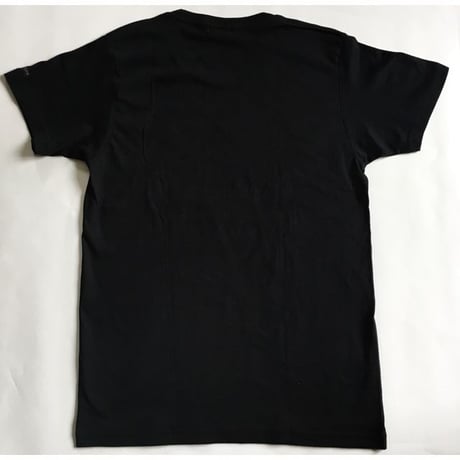 KIBAMUSHA EMBROIDERY TEE／鬼馬武者刺繍Tシャツ／KOBUSHI BRAND／コブシブランド（BLACK/NAVYネイビー刺繍)