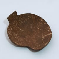 C699 ココナッツ 小皿 マンゴー　直径13 x 高さ3.8 cm