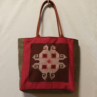 B1045 トートバッグ　幅30x縦30xマチ9.5x持ち手52cm
